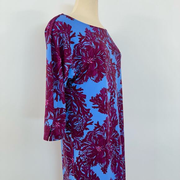 Lilly Pulitzer Braedyn Dress UPF 50+ Abaco Blue Feels Like a Shellebrit | M NWT - Picture 5 of 11